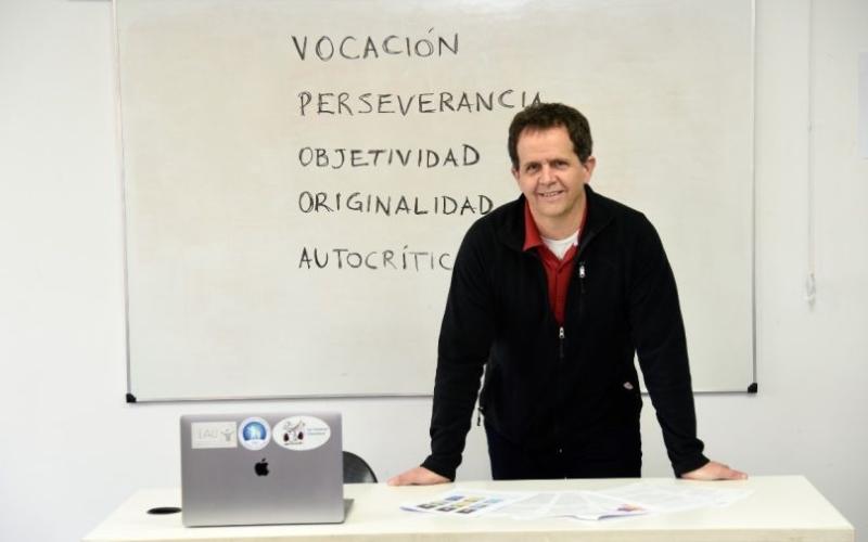 Guillermo Bosch, director del Planetario de la Universidad Nacional de La Plata, explic&oacute; el Eclipse