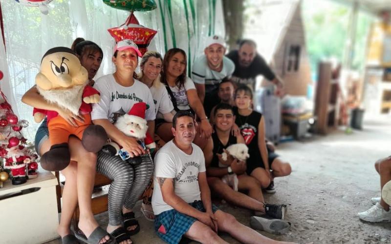 Carolina Segovia, encargada del comedor Los Duendes del Parque: "Vino la patrulla municipal"
