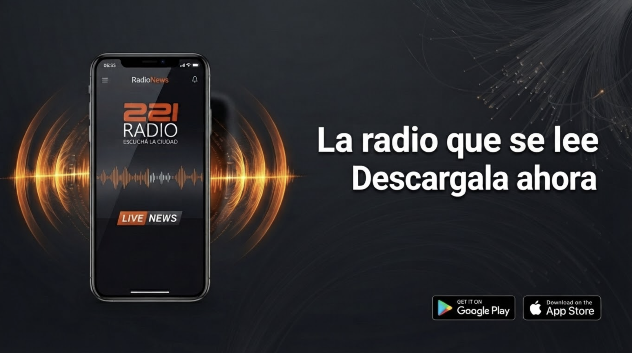 Descargá la app de 221 Radio