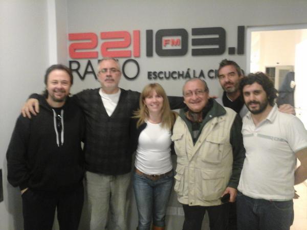 Pino Ibarra con Poli, Cantoni, Marianela, Rezzano y Villabona.