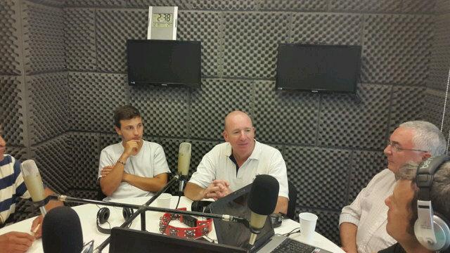 Los oyentes de La Maldita en el estudio de la radio