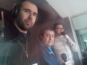 Daniel Dalto, Sebastián Gatti y Osvaldo Fanjul.